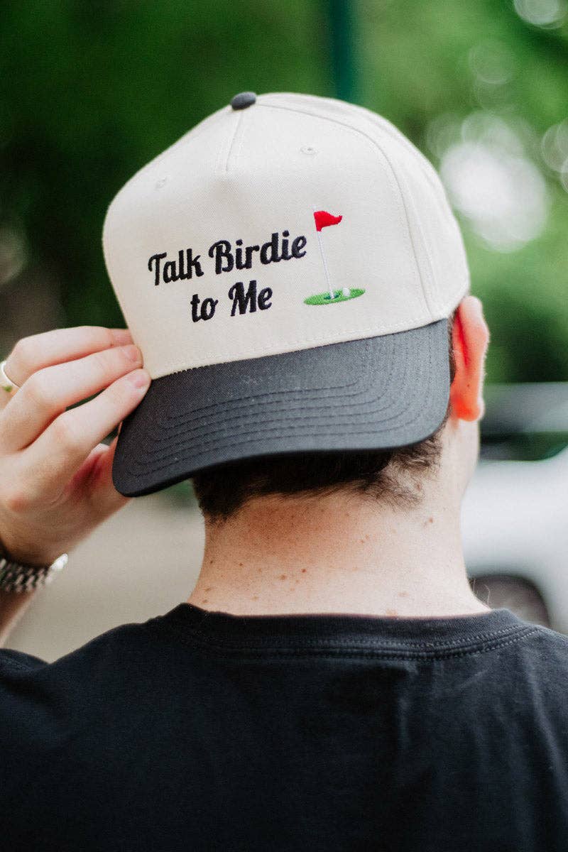 MATTOX Talk Birdie To Me Men's Trucker Hats Vintage (New)