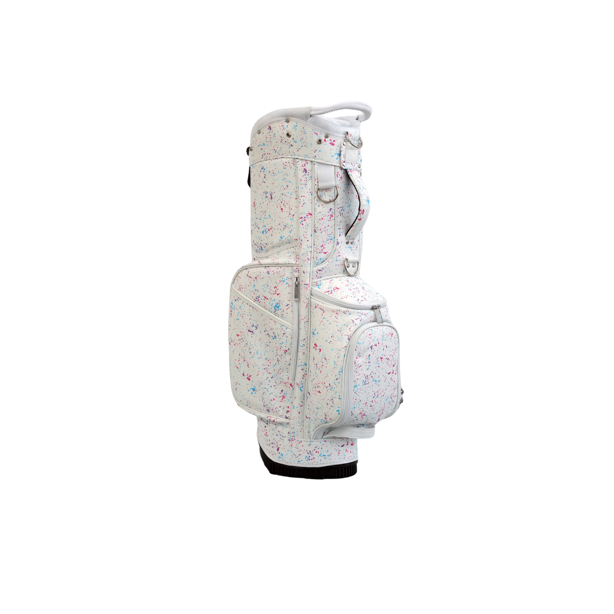 Shank it Golf White Splatter Bag (New)