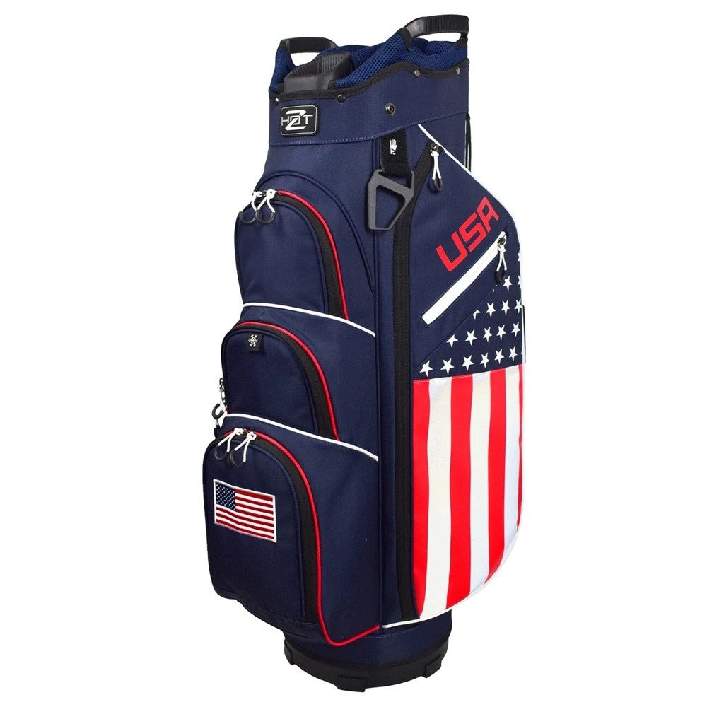 Hot-Z Golf USA Flag Cart Bag (New)