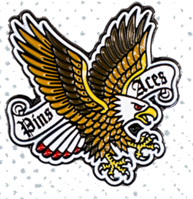 Pins & Aces - FREEDOM EAGLE - BALL MARKER (New)
