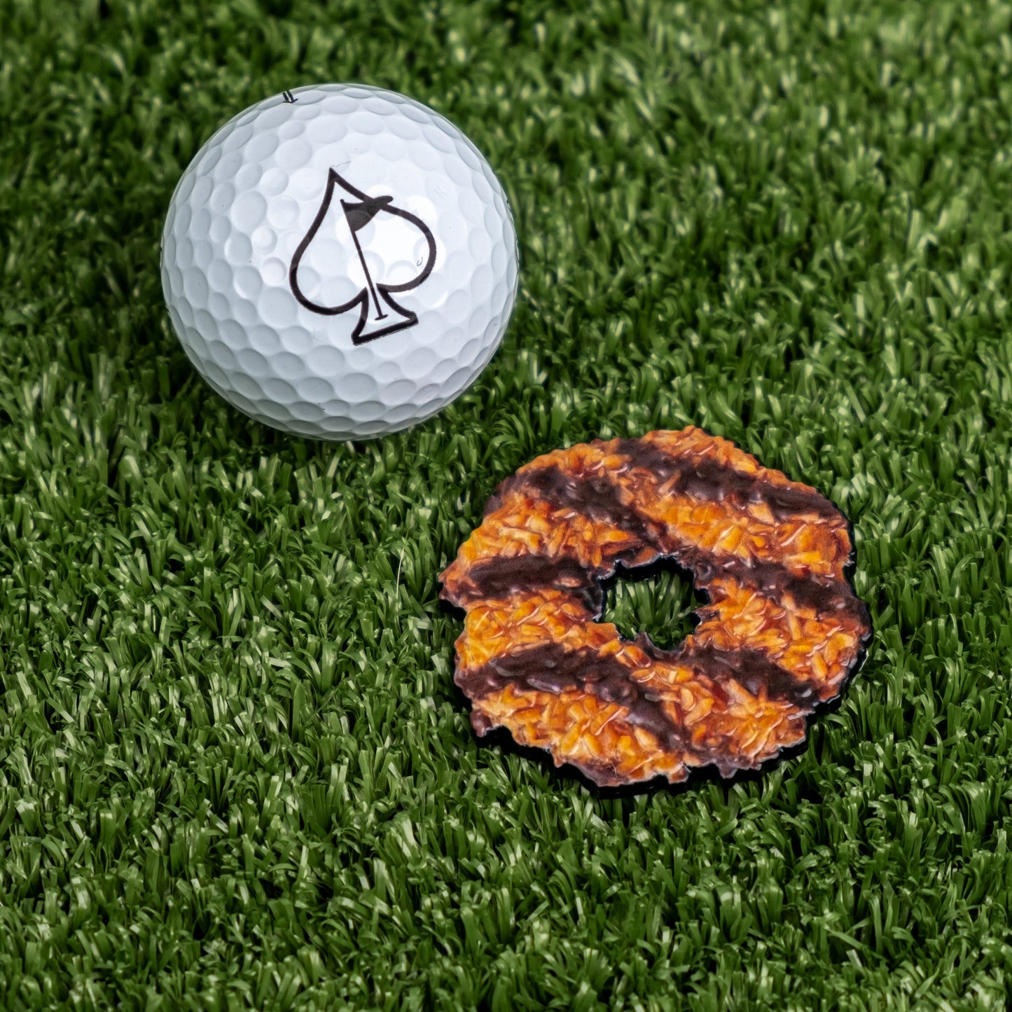 Pins & Aces - COCONUT FUDGE COOKIE BALL MARKER (New)