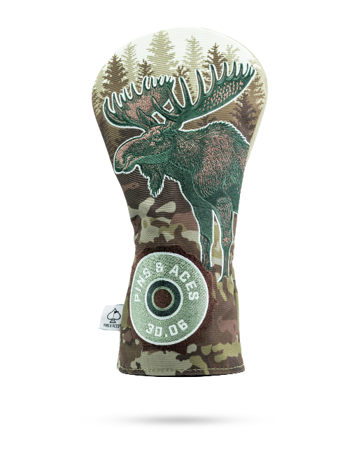 Pins & Aces - OPEN SEASON MOOSE - DRIVER COVER (New)