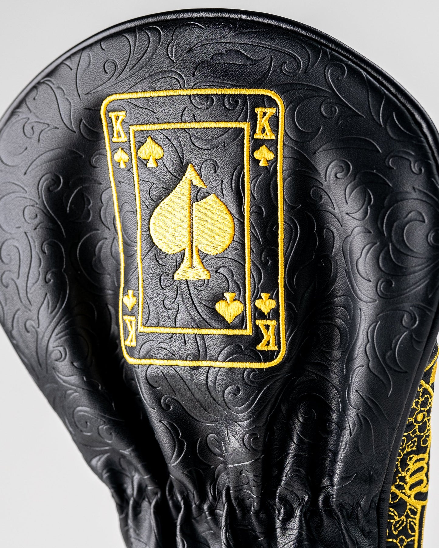 Pins & Aces - BLACK/GOLD KING OF SPADES - DRIVER COVER (New)