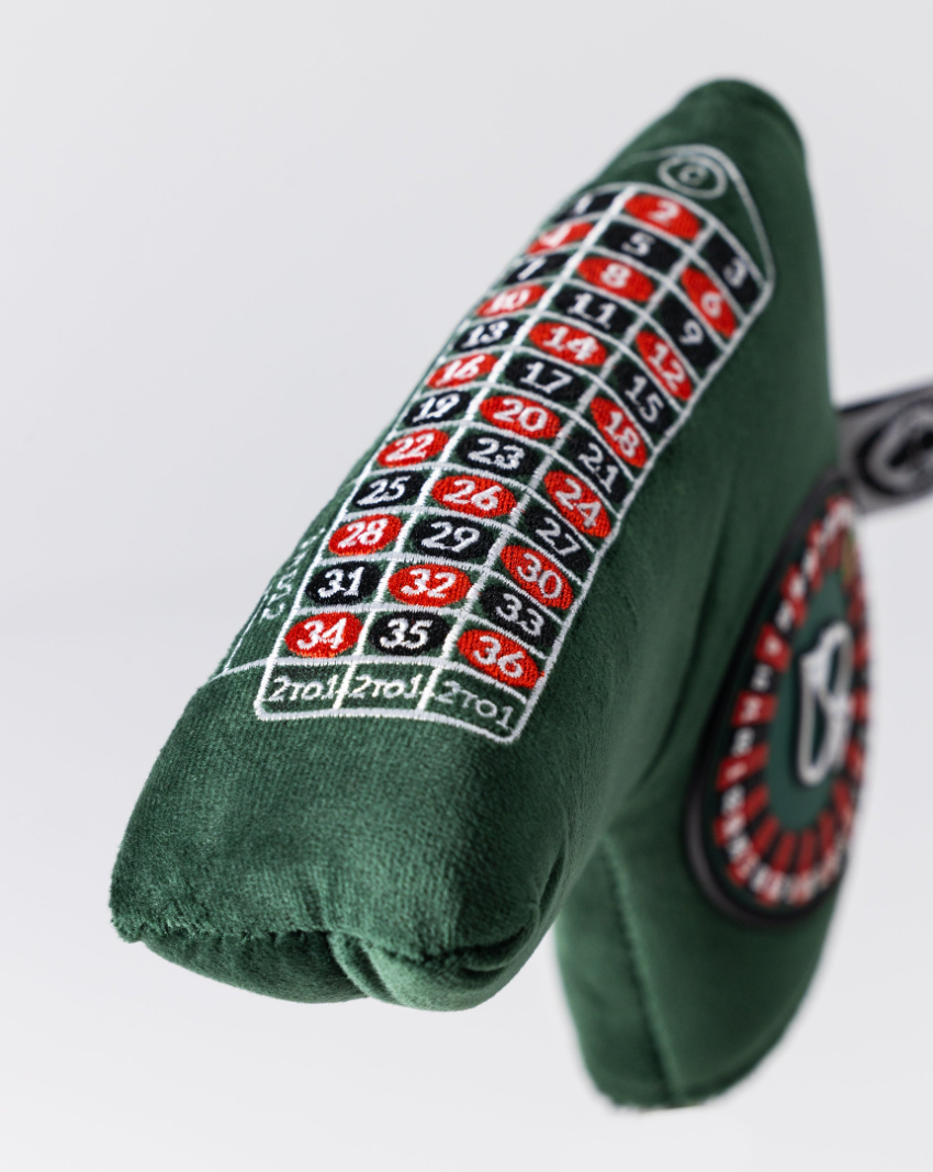 Pins & Aces - ROULETTE - BLADE PUTTER COVER (New)
