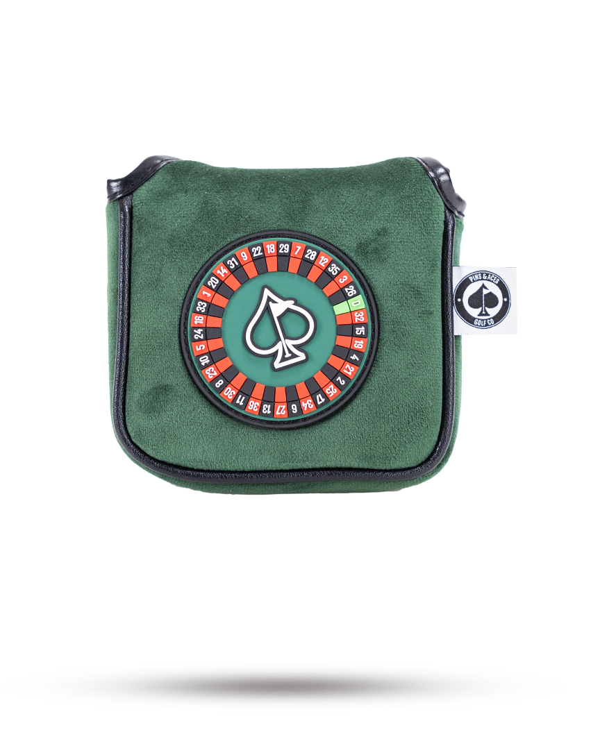 Pins & Aces - ROULETTE - MALLET PUTTER COVER (New)