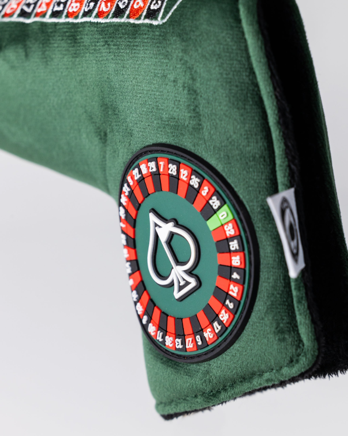Pins & Aces - ROULETTE - BLADE PUTTER COVER (New)