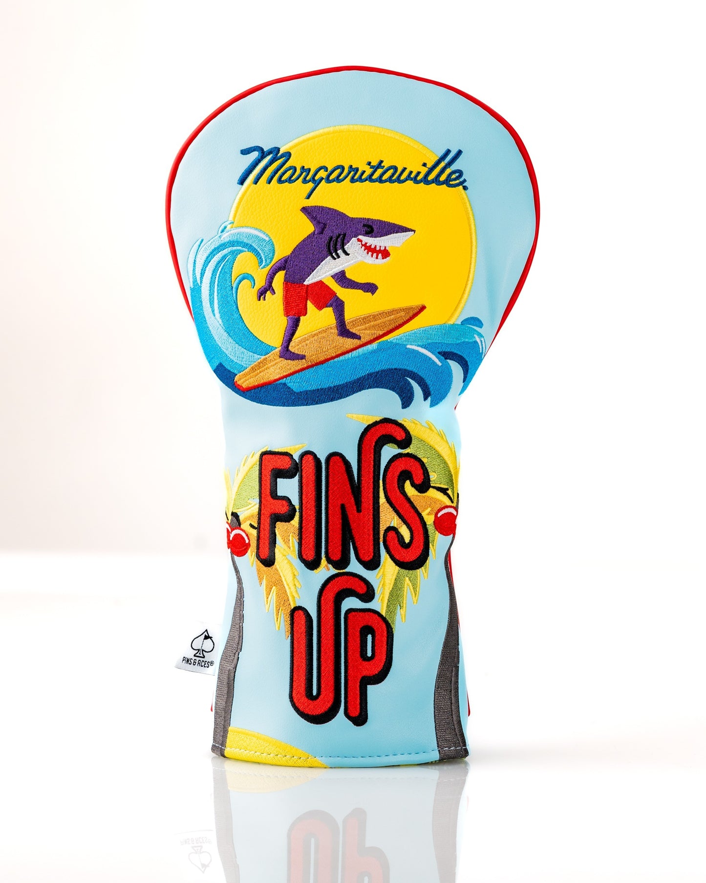 Pins & Aces - MARGARITAVILLE FINS UP - DRIVER COVER (New)