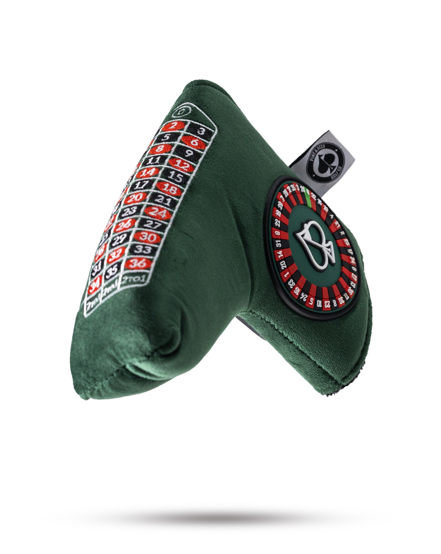 Pins & Aces - ROULETTE - BLADE PUTTER COVER (New)